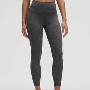 Lululemon Align High Rise Leggings 24” Size 4 Solid Grey Athletic Women’s